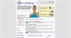 Desktop Screenshot of enviodemails.com
